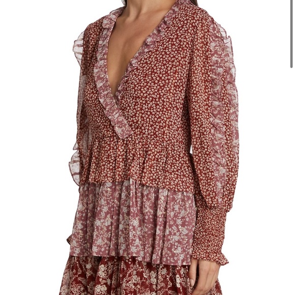 EN SAISON floral mini dress NWT - Picture 4 of 10